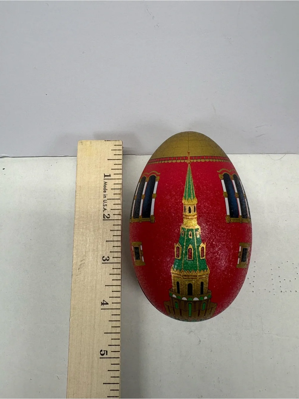 Beautiful Vincenzo Tin Litho Faberge Easter Eggs Candy Tins Containers